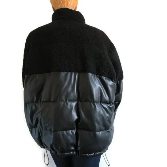 GOOD AMERICAN Women's Cocoon Puffer Coat Plus Size XXXL NWT - Picture 8 of 9